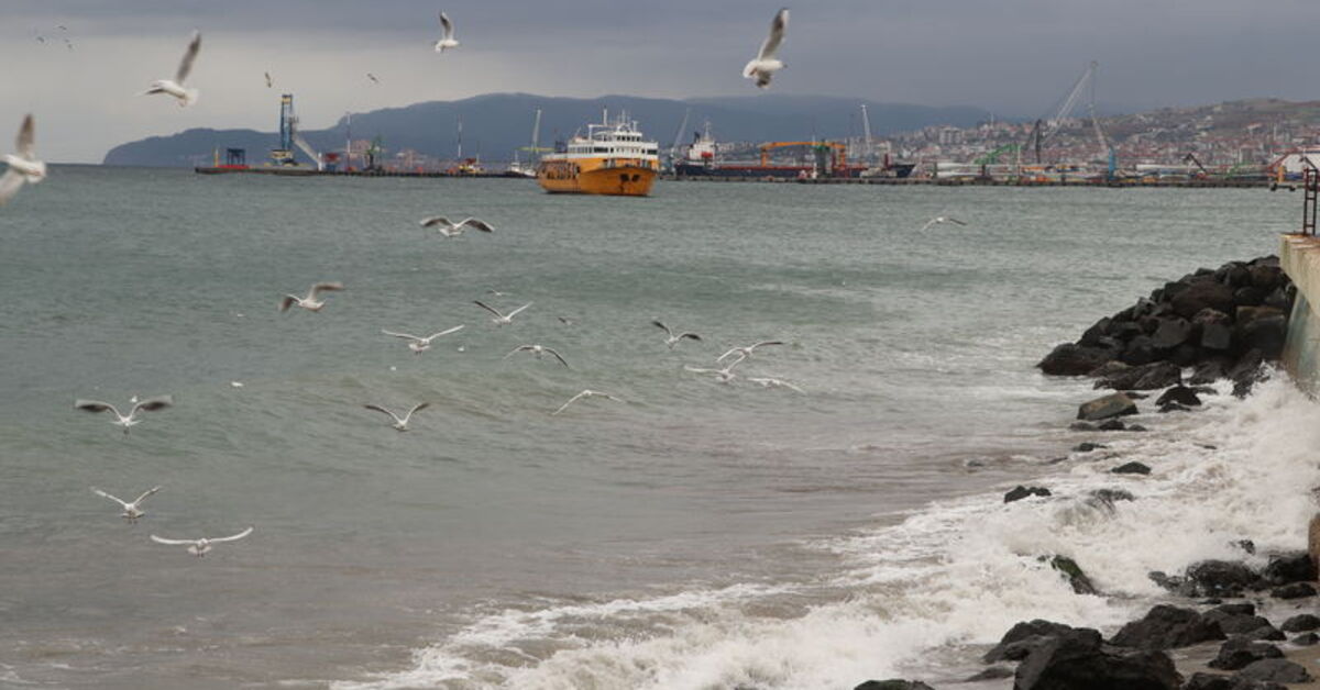 Marmara Denizi ulaşımına poyraz engeli