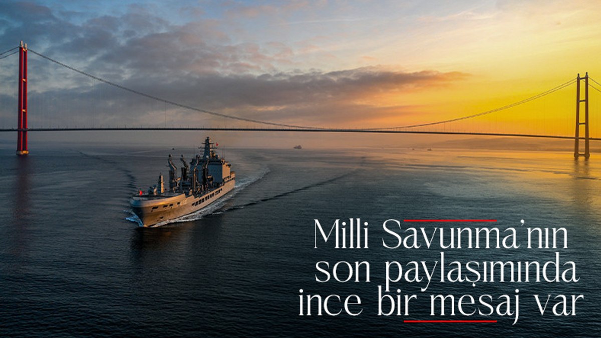 MSB’den manidar paylaşım: Rüzgar bizden yana